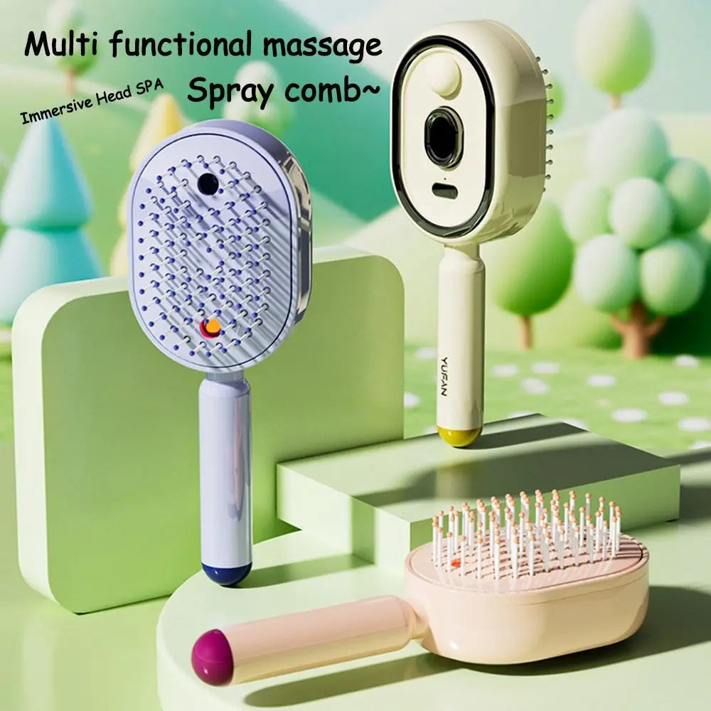 Dauerhafter elektrischer Haarpflege-Spray-Massagekamm
