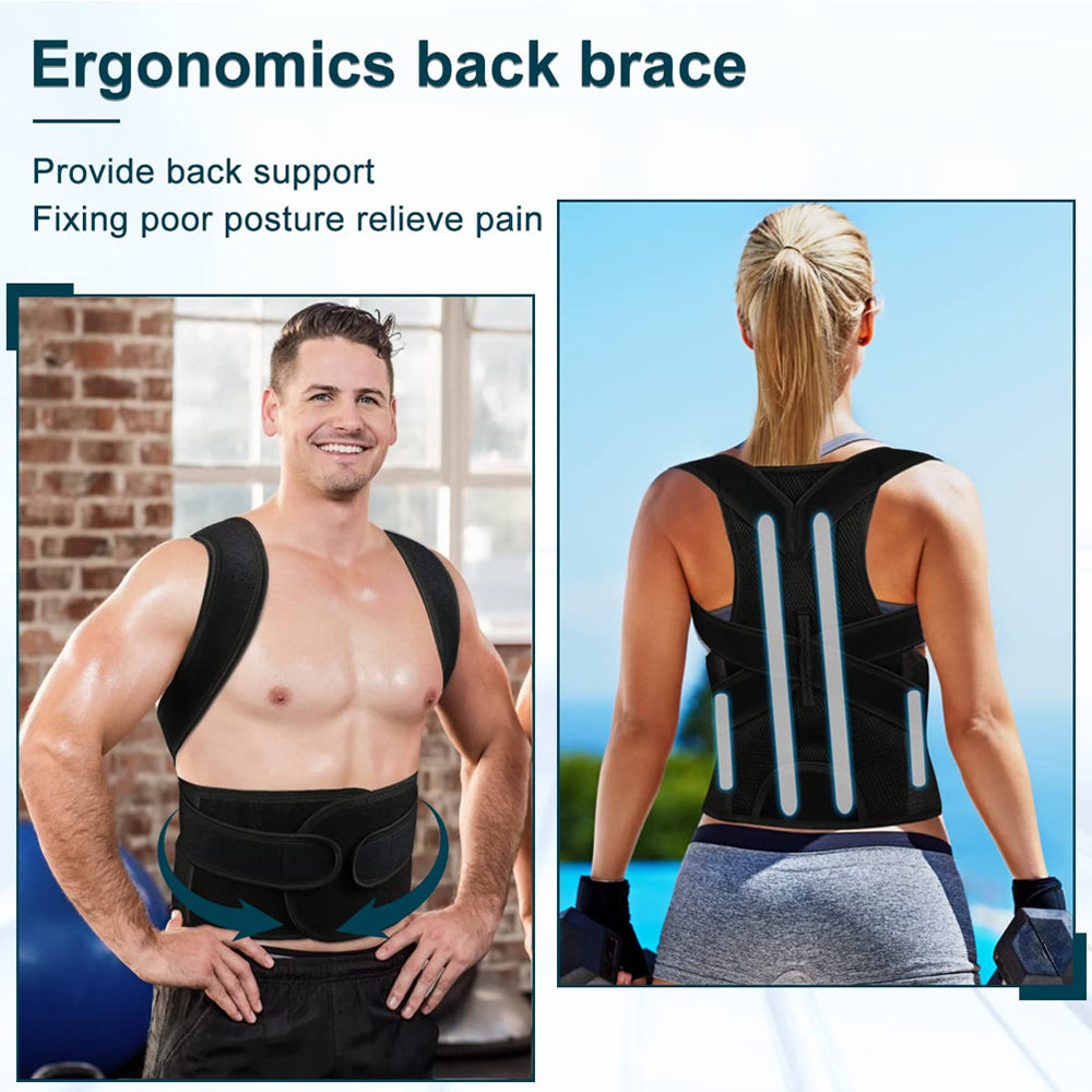 Ergonomischer Rückenstützgurt für Fitness & Alltagskomfort